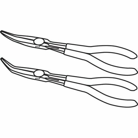STRYBUC Curved Nose Pliers Set 59-7